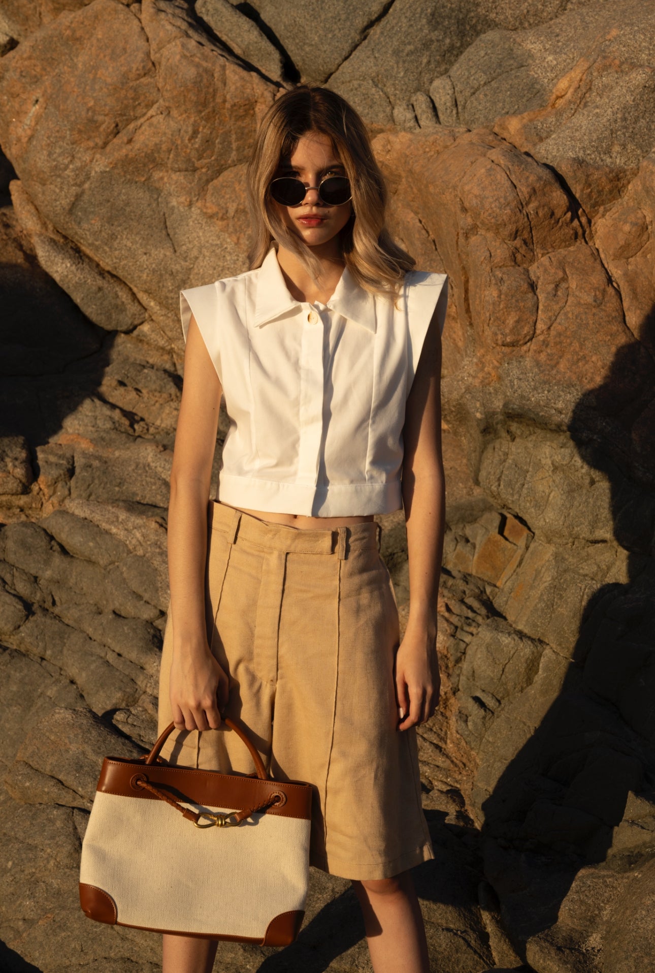 Camisa Alenia Marfil